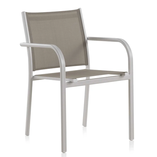 Stricker Aluminium Stacking Armchair