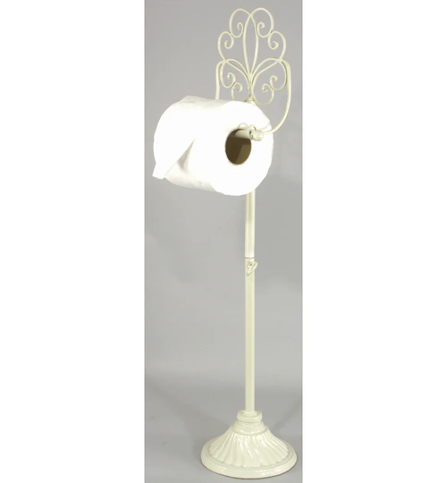 Scroll Freestanding Toilet Roll Holder
