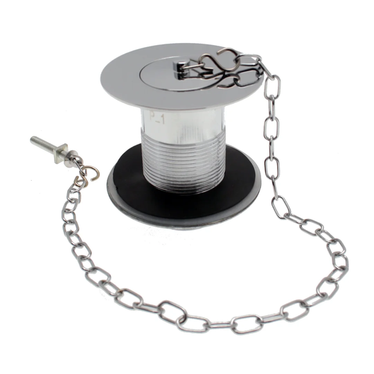 9cm Chain and Stopper Waste Bathroom Sink Drain