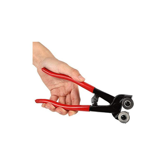 Perlerare - Manual Glass Cutter, Wheel Pliers Wheeled Mosaic Cutter 195mm for Mosaic Glass Ceramic Tile
