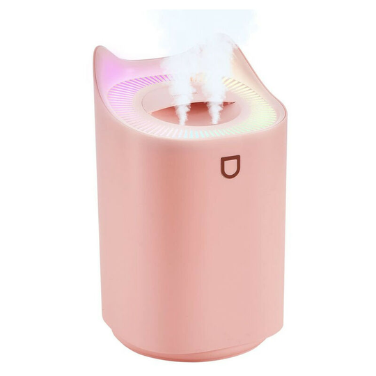 Clipop - 3.3L Humidifiers with Night Light, Cool Mist Humidifiers Air Humidifier, usb Plant Humidifier, Whisper Quiet Waterless Auto Shut-Off, Pink