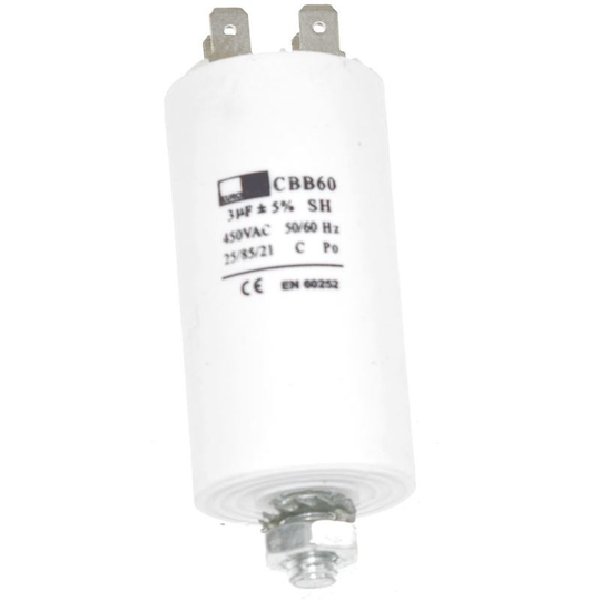 Universal 3UF Microfarad Appliance Motor Start Run Capacitor