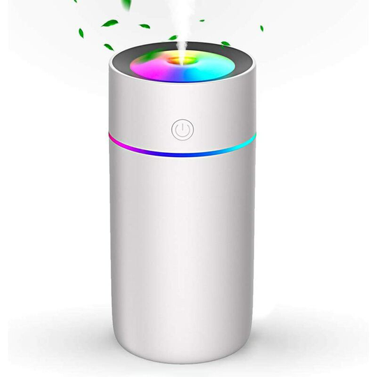 Humidifier Small 320 ml Humidifier usb with 7 Color led Lights for Bedroom Office Car