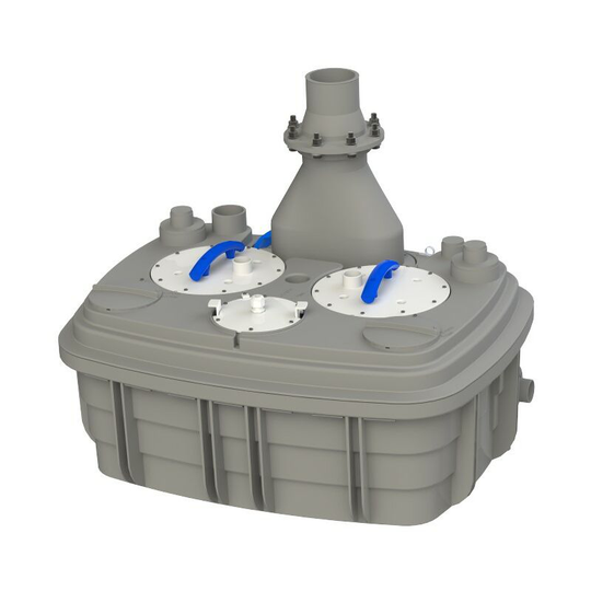 Sanicubic 2XL 6105 Heavy Duty Pump Macerator Lifting Station wc Basin - Saniflo