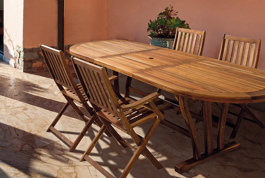 MALI FOLDING CHAIR W-ARMRESTS