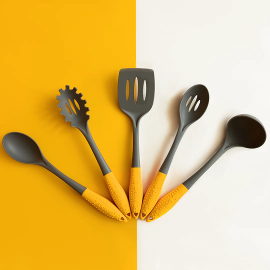 Deiss Art 5 Piece Nylon Utensil Set