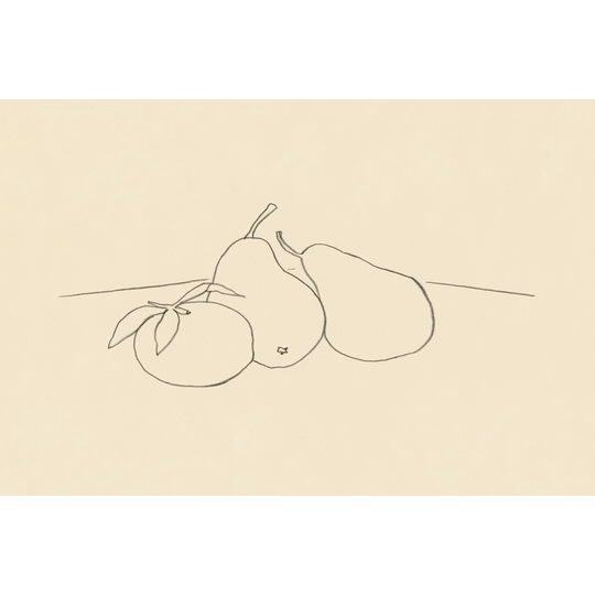 Fruit IV by Victoria Barnes - Wrapped Canvas Drawing