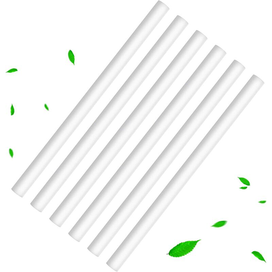 24 Pieces Cotton Swabs Filter Replacement Wicks Sticks for Humidifiers Filter Refill Sticks for Mini USB Humidifiers