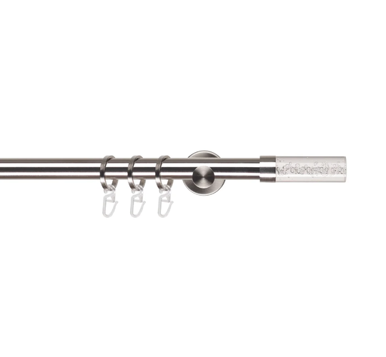 Calais Single Curtain Pole and Hardware Set