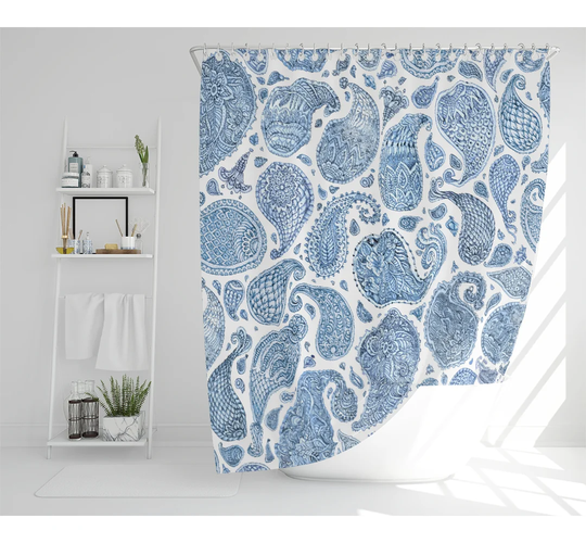 Pliner Polyester Shower Curtain Set