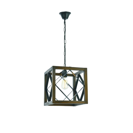 Logsdon 1 - Light Single Square Pendant