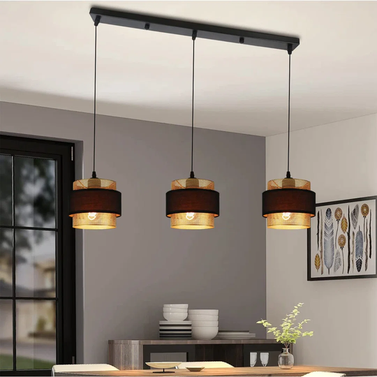 3 -Light Kitchen Island Dome Pendant