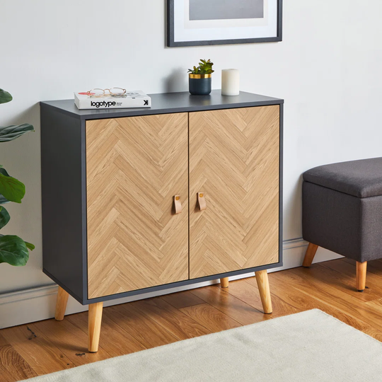 Herringbone Cabinet