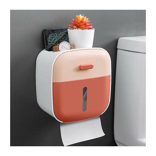 Creative toilet paper holder (pink)