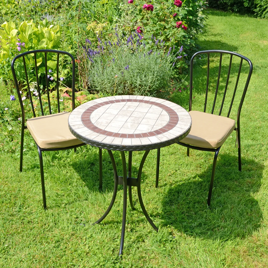 Nirvana 2 Seater Bistro Set with Cushions