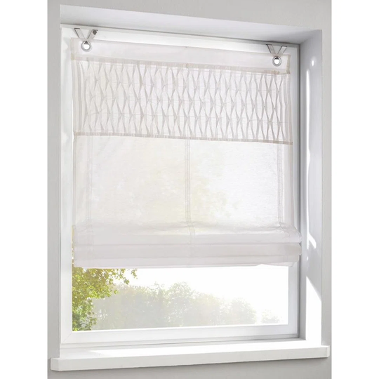 Semi Transparent Roman Blind