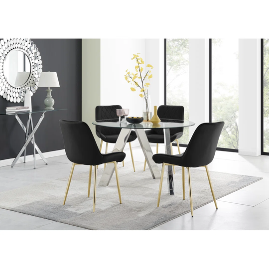 Westcreek 4 - Person Dining Set