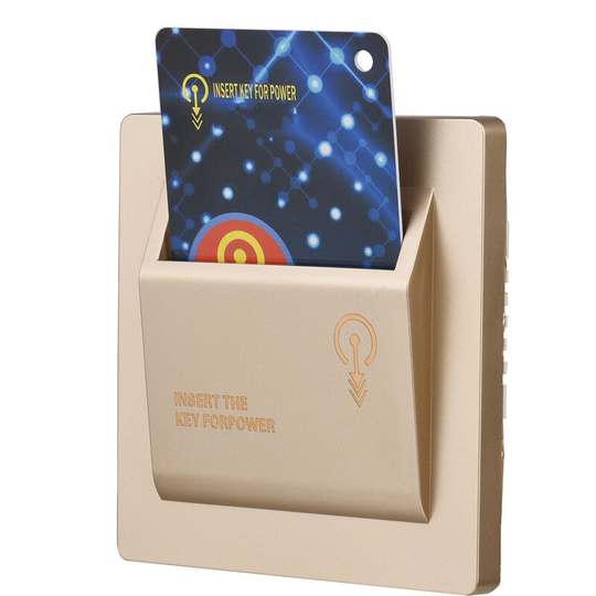 Rfid Card Switch Hotel High-power 40A Power Off Energy Saving Saver Electronic Sensor Switch Guestroom Insert Keycard to Take Power