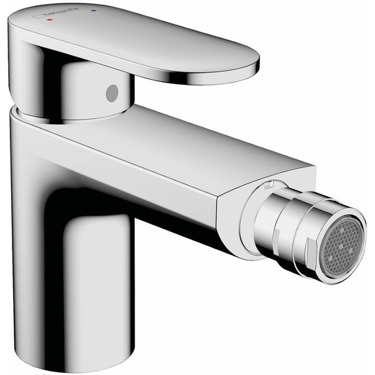 Vernis Blend Bathroom Bidet Mixer Tap Chrome EcoSmart Curved Modern - Chrome - Hansgrohe