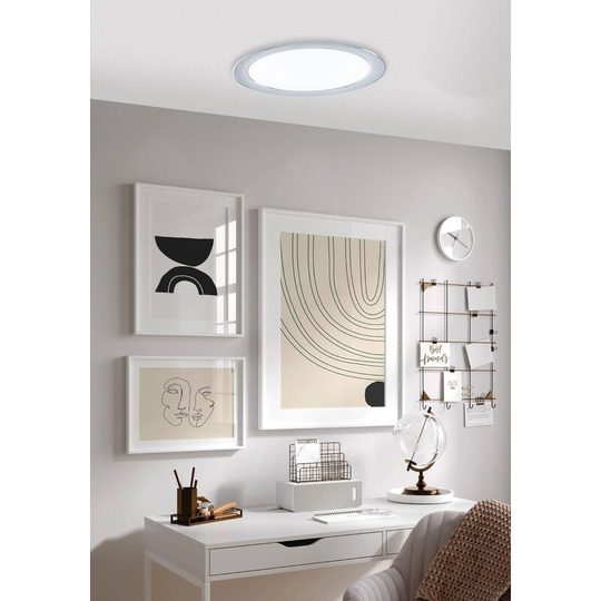 Eglo - Fueva 5 Chrome Steel Recessed Light - chrome