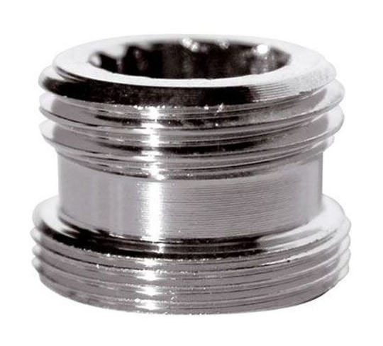 Metal Adaptor Reduction for Water Faucet Tap 22mm Male to 1/2' bsp Male Joiner