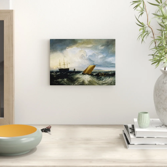'Heerness as Seen from the Nore' by J.M.W. Turner Wall Art