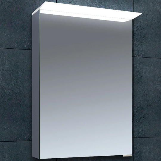 Led 50cm x 71.5cm Surface Mount Flat Mirror Cabinet