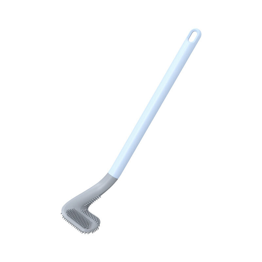 Golf Head Toilet Brush, Long Handle Toilet Brush, Dead End Cleaning Brush, Silicone Golf Toilet Brush, Creative Wall-Mounted Toilet Brush,-betterlife