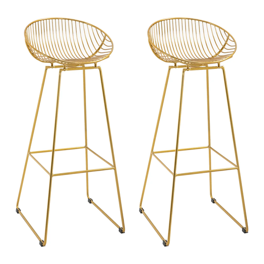 Kaivhon Set Of 2 Bar Stools