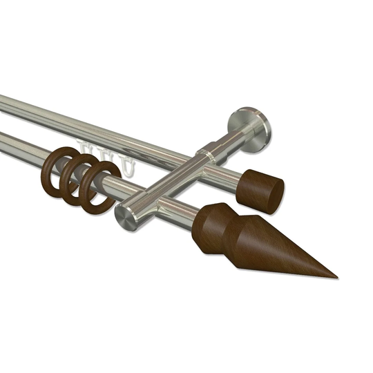 Lynda Curtain Bay Window - Double Rod