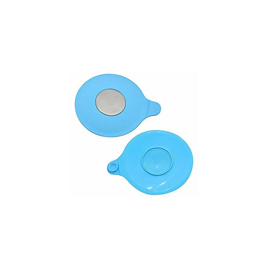 Sunflowergb - 2PCS Bathtub Stopper Hair Catcher Kit (Blue), Bathtub Drain Strainer, Sink Filter, Silicone Drain Stopper for Bathroom, Laundry
