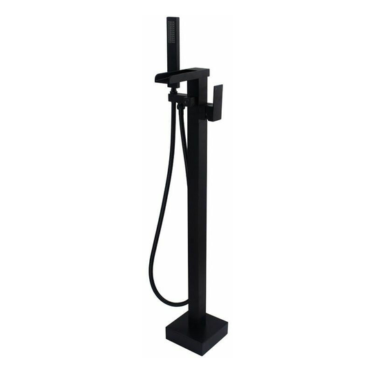 Vintage style freestanding tub faucet with single handle