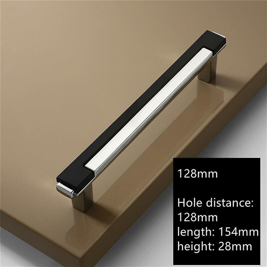 Sunflowergb - 10pcs Modern Drawer Knob And Handle Fashion Cabinet Handle Zinc Alloy Wardrobe Handle Cabinet Door 96mm