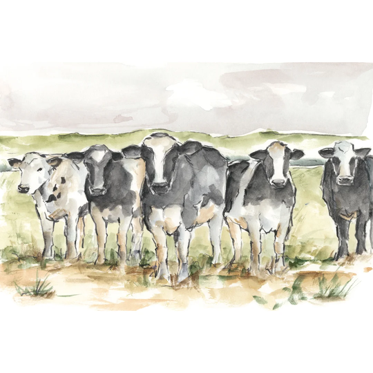 Field Days II by Ethan Harper - Wrapped Canvas Painting