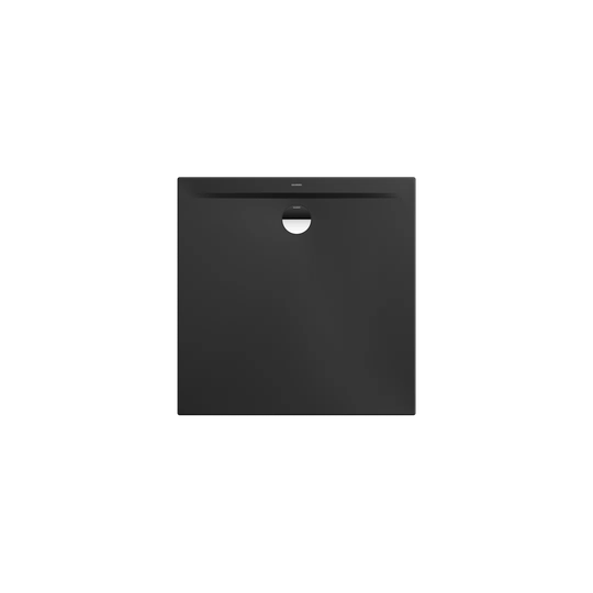 Superplan Zero 1200 x 1200 mm Steel Enamel Shower Tray - Cold Grey 90