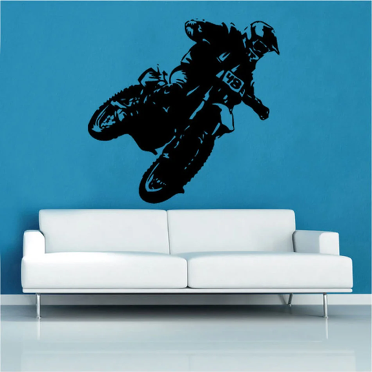 Motorcycle Decal Vinyl Wall Sticker