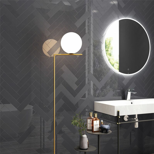 Rakceramics - rak Subway Metro Black Matt Ceramic Tiles Smooth Bathroom Kitchen 100 x 300mm - Black