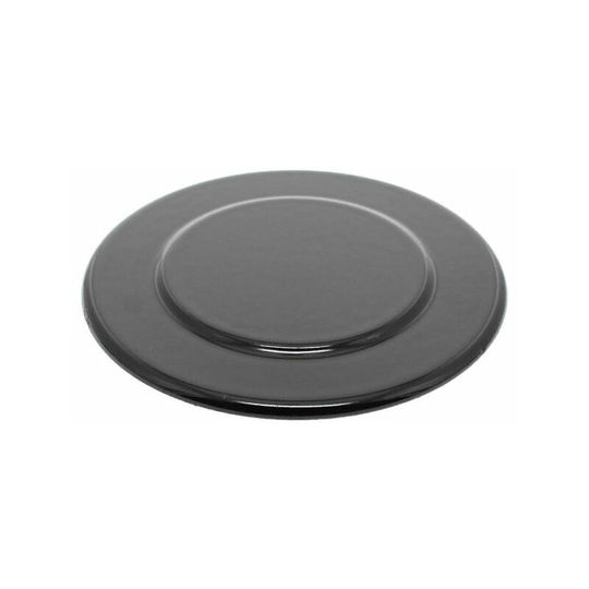 Burner Cap Large Shi Ny Black for Indesit Hotpoint/Cannon Cookers and Ovens