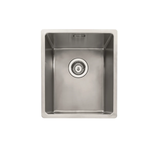 Mode 44cm x 38cm Single Bowl Inset and Undermounted Kitchen Sink