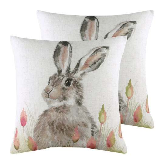 Carder Hedgerow Hare Cushion with Filling