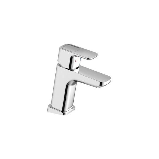 10° Bathroom washbasin mixer tap 145 mm with flexible aerator, Chrome (X070064) - Ravak