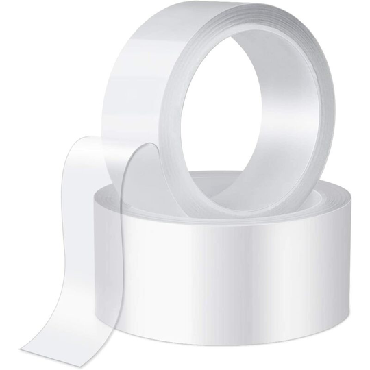 Perlerare - Bathroom Sealing Strip, Mildew Strip, Adhesive Tape Proof Trim Caulk Finish Kitchen Bathroom Bathtub, Transparent(3cm x 5m and 5cm x 5m)