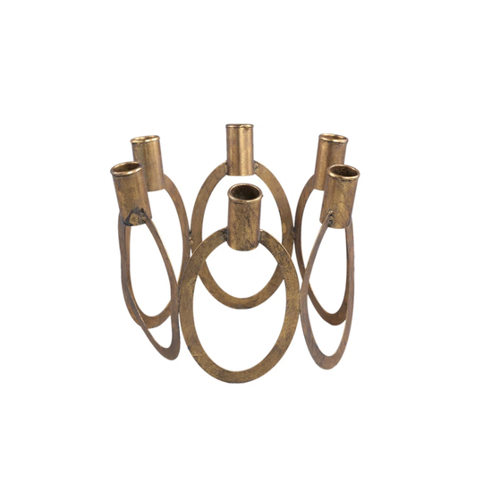 22Cm Aluminum Tabletop Candelabra