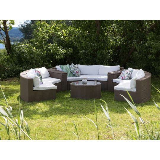 Andie 10 - Sectional Sofa Set with Cushions