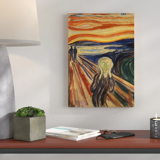 'The Scream' by Edvard Munch Printing Print
