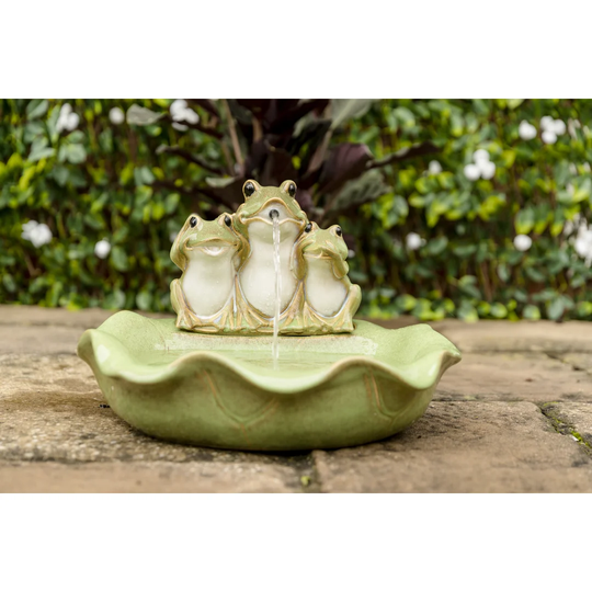 Nora Ceramic Frog Fountain