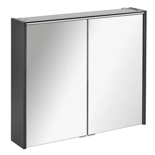 Denver 80cm x 68cm Mirror Cabinet with LED Lighting