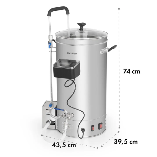 30 CBM Quarter Barrel Freestanding Kegerator with Adjustable Temperature