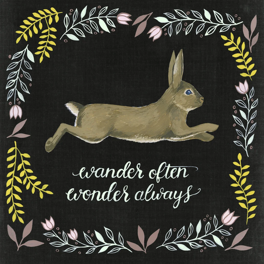 Woodland Adventure I by Grace Popp - Wrapped Canvas Typography