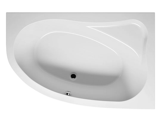 RIHO Acrylic Bathtub Left Corner LYRA 140X90 Cm